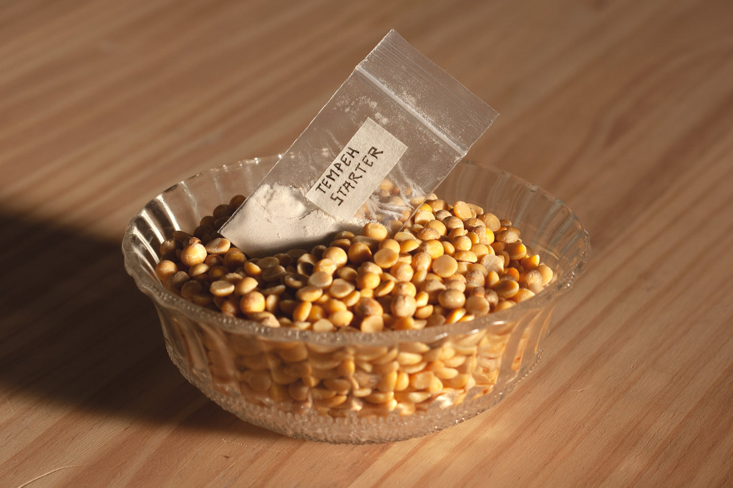 Refill of organic split soybeans and tempeh starter